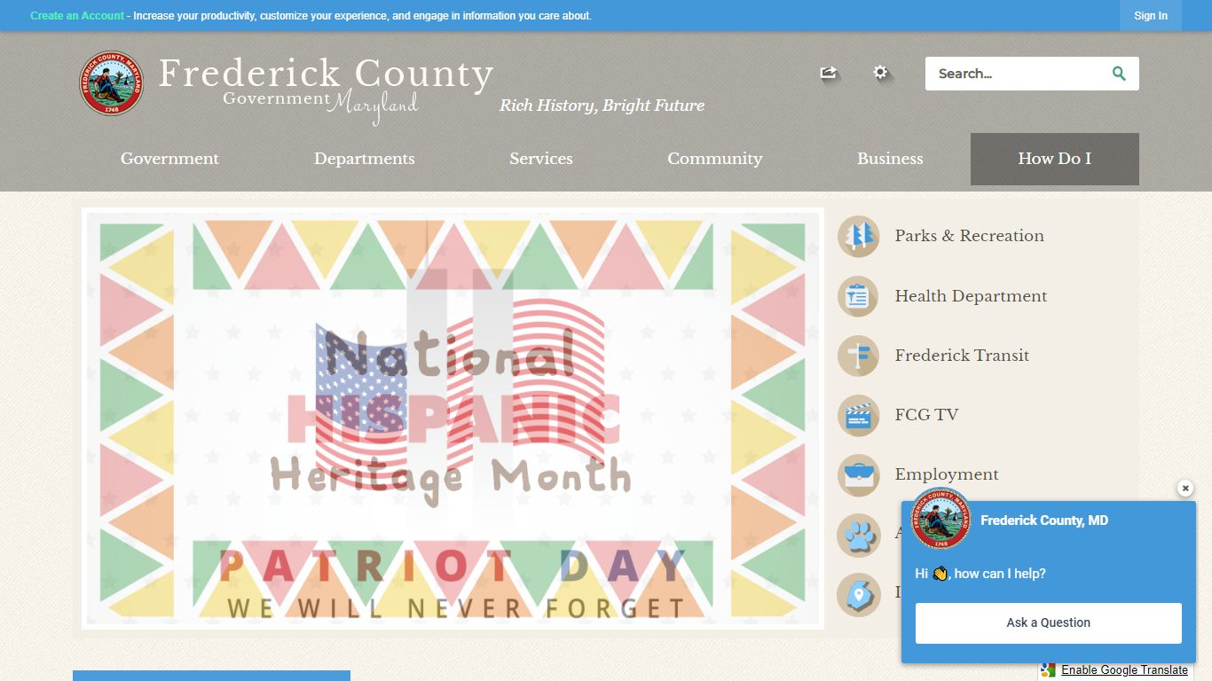 Frederick County MD - Official Website | Official Website